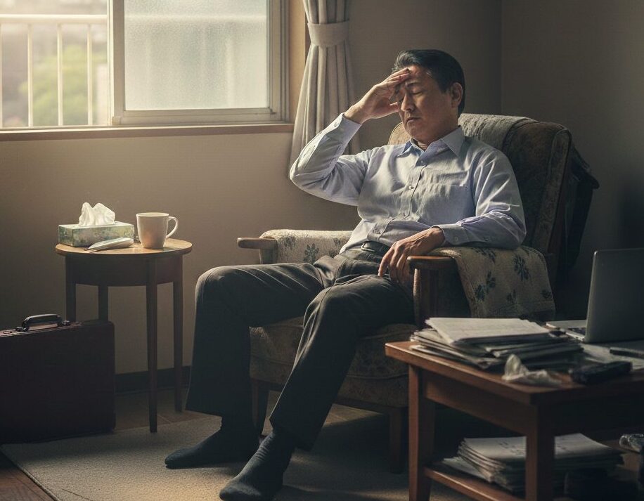 寒暖差 疲労 40代 サラリーマン